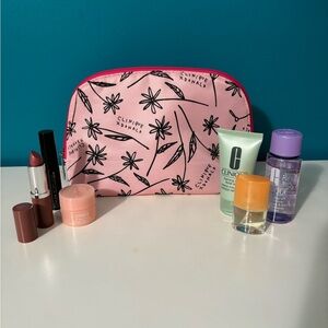 Clinique skincare and makeup bundle